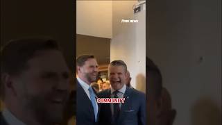 Vance, Hegseth CRACK UP at DC protesters #shorts #foxnews #news #us #jdvance #petehegseth #politics