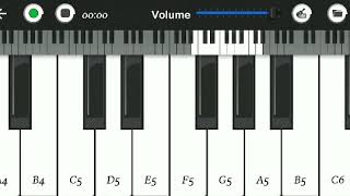 Tum hi ana ( piano music)