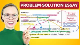 IELTS Writing Task 2 Problem and Solution SAMPLE | Important Topic: Social Media