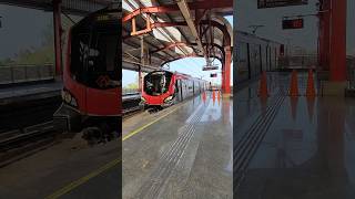 World Class Lucknow Metro #upmrc #trains #shorts #viral #lucknowmetro