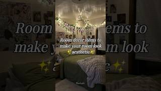 Make your room look aesthetic with these items💌✨ #aesthetic #cute #roomdecor #beautiful #decoration
