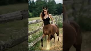 Unbelievable Half Girl Half Horse Transformation! 🐎💕 | #Half #Girl #Horse #Girls #Horses