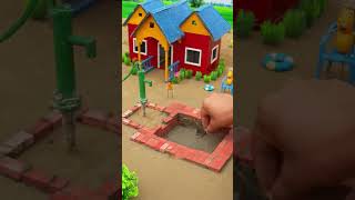 It's getting hot, let's build an outdoor swimming pool for the villagers of Peanut Village