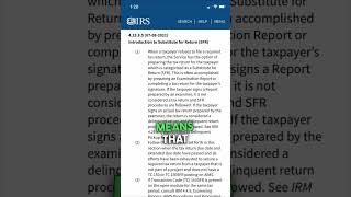 If the IRS filed for you, you need this to reduce your tax liability! #IRS #tax #taxdebt #taxes #tax