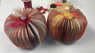 Adult Craft – Book Pumpkin