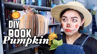 DIY BOOK PUMPKIN 🎃