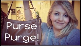 Purse Purge : KonMarie Method