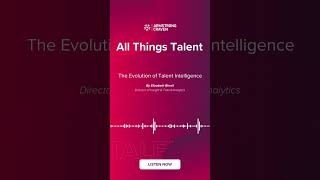 What is Talent Intelligence?  #talentintelligence #successionplanning #podcast