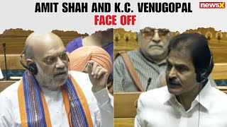 Tense Parliament Session: K.C. Venugopal Faceoff Amit Shah On Bills
