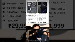 “iPhone 16 Pro Max vs Nothing Phone 3 – Ultimate Flagship Showdown!”