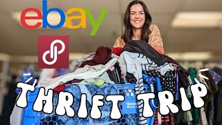 Reseller Thrift Trip / Goodwill Finds to Sell Online Haul. eBay & Poshmark Seller