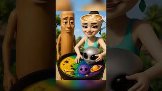 Squid Game x Brainrot AI edibie slime Rainbow ASMR #brainrot #squidgame #asmr #memes