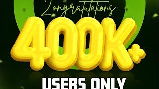 🎉 Congratulations! 400K+ Android Users on Grow Network | Free Passive Income 🌍📱