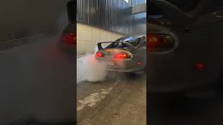 This Supra MK5 Sounds UNREAL! 💥 Turbo Madness #jdm #v8zilla #stage2 #usacar #shorts #car #supercars