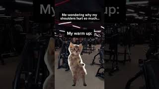 The Reason Why I Feel Shoulders Pain At The Gym 😱 #gym
