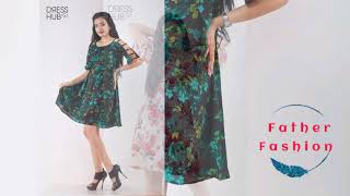 Frock designs | father fashion | Dress Hub | New Arrivals #dresshub #shoponline #womensclothing