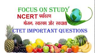 EVS NCERT most important questions I CTET 2019