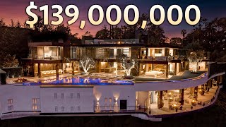 バットマンスタイルのガレージで$139,000,000LAメガマンションをツアー！