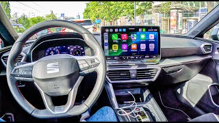 2025 SEAT Leon Sportstourer FR (1.4 hybrid Plug-In 145 hp) | POV Test Drive #2435 Joe Black