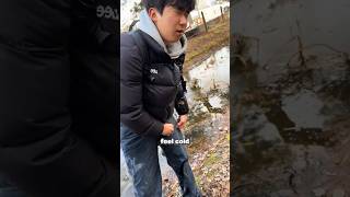 Nonsense Guys Vs Icy River | Simply Explained. #simplyexplained #shorts #icebreaking