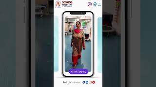 Partial Knee Replacement: From walking with hesitation to stepping with confidence! #painfreelife