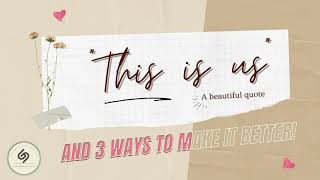 This is us Sign | This is us Wall Decor | 1st Year Anniversary Gift Ideas | Stunning Gift Store