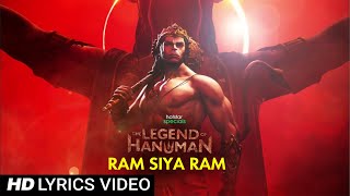 राम सिया राम  Ram Siya Ram  (LYRICS VIDEO)  @tseries @JioHotstar @realOxide.Official