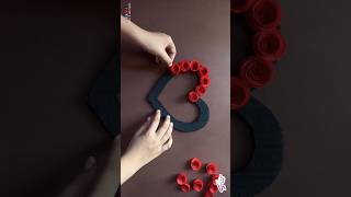 Beautiful paper wall hanging craft ideas 💡 #wallhanging #youtubeshorts #shortsviral