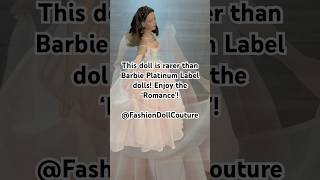 Rarer than Barbie Platinum label dolls, yes, rarer than Barbie silkstone too! Only 500 worldwide!