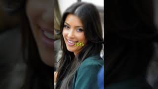 Kim kardashian Before vs After #kimkardashian #celebritytransformation #shorts