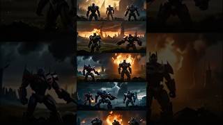 Epic Transformers Battle Scene | Evolve Soundtrack #Shorts #transformers #optimusprime #bumblebee