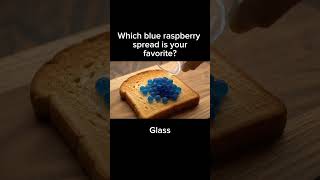 AI ASMR Spreading different blue raspberries on toast #ai #asmrrelaxation #asmr #aiasmr