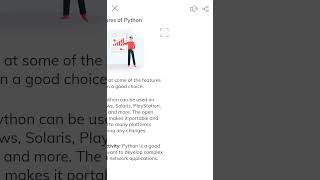 Features Of Python #computerscience #pythonprogramming #coding