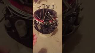Trapping bucket with light