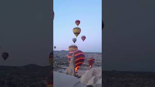 Drifting above the magical landscapes of Cappadocia