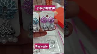 All new German silver jhumkas available with us ✨. #germansilverearrings  #jhumka #oxodised