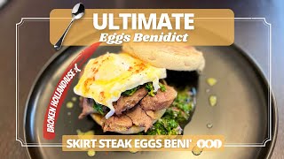 Making Skirt Steak Eggs Benedict With My Toddler, Micah!