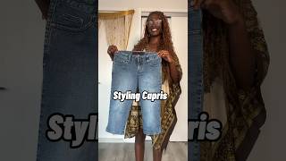 STYLING CAPRIS | y2k Auntie Vibes