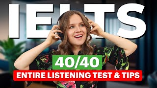 Get 40/40 on IELTS Listening 🔥 Full IELTS Listening Test with Answers & Tips! Band 9.0 IELTS