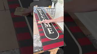 Patriotic Porch Décor 💙❤️ #diy #farmhouseinspired #sipandpaint #homedecor