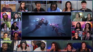 ARCANE Season 2 Episode 3 Reaction Mashup
