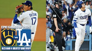 FULL GAME: Shohei Ohtani's 3-homer + 10-strikeout game! (2025 NLCS Game 4) 🤩 | 大谷翔平ハイライト