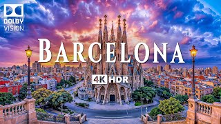 BARCELONA 4K ULTRA HD [60FPS] • A Stunning Aerial Journey Over the Jewel of Catalonia