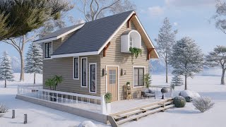Why This Modern Cottage-Style Tiny Home Feels Like a Dream Getaway  | Exploring Tiny House