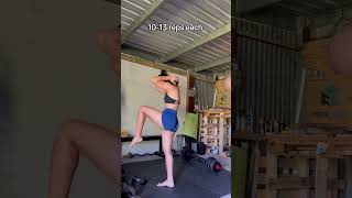 立ち腹筋トレーニング #youtubeshorts #fitmom #homeworkout