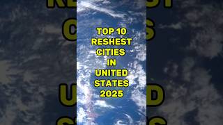 Top 10 Richest Cities In United States 2025 #shorts #youtubeshorts #viral