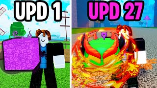Noob to MAX Level Using EVERY Update! | Roblox Blox Fruits