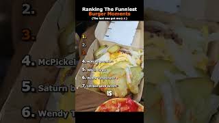 Ranking The Funniest Burger Moments