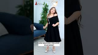 Stylish Black Dress for Girls | Elegant Party Wear Look ✨👗 #shorts