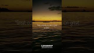 Evening Waves #LeadershipQuotes